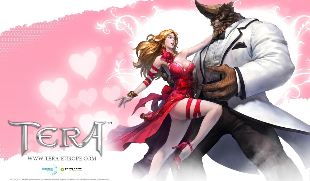 Персонажи компьютерной игры Tera