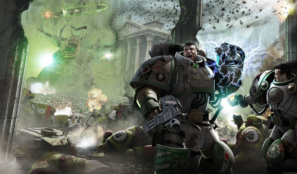 Персонаж Хорус в игре Warhammer 40000