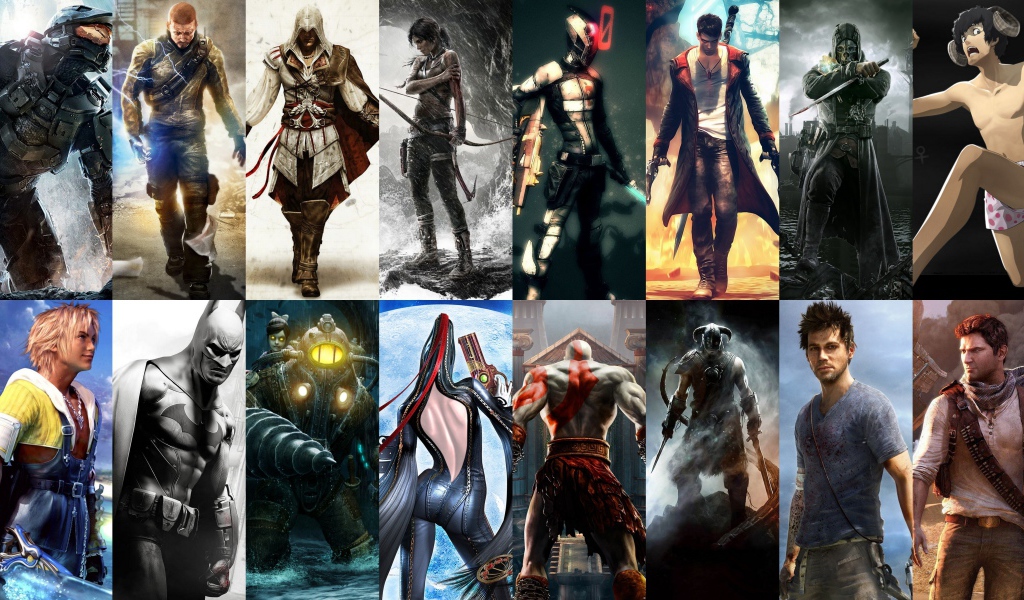 Персонажи игры Bayonetta 2