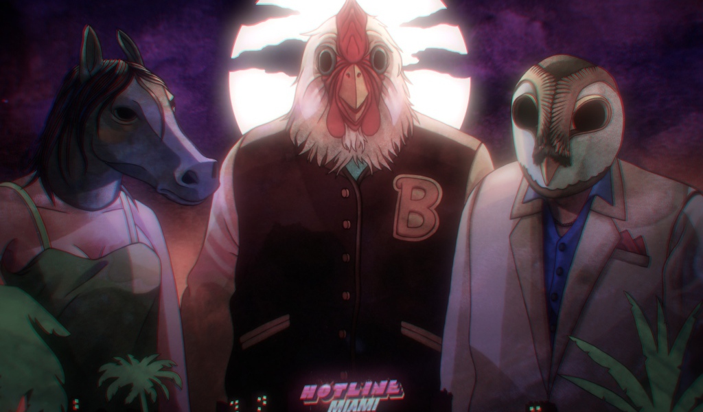 Персонажи игры Hotline Miami