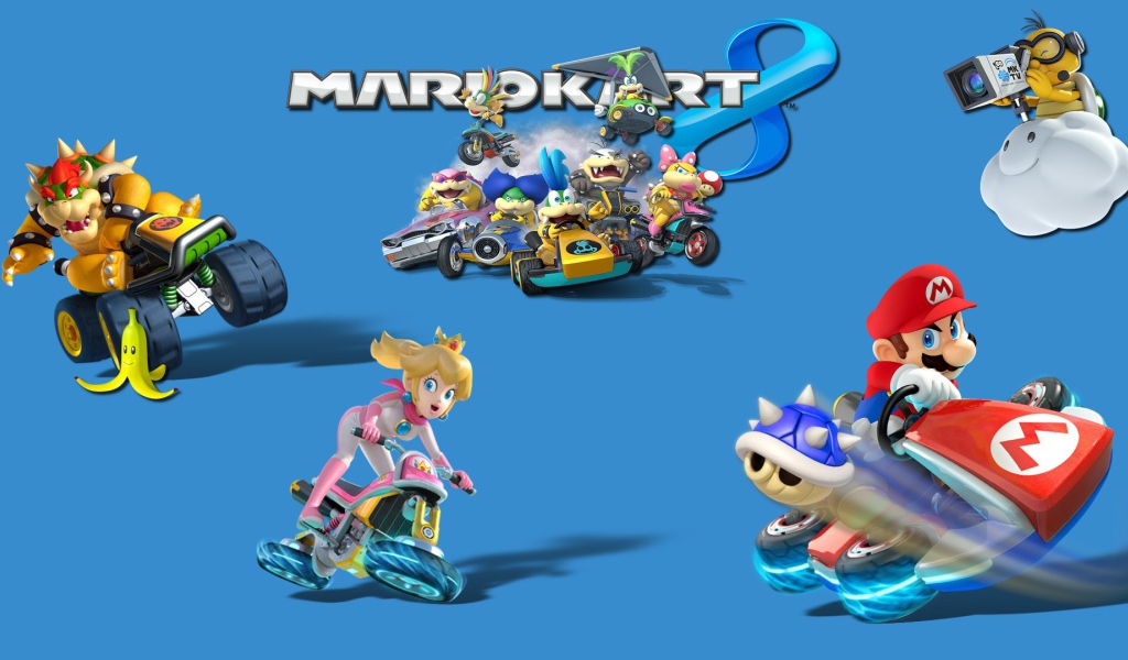Персонажи игры Mario Kart 8