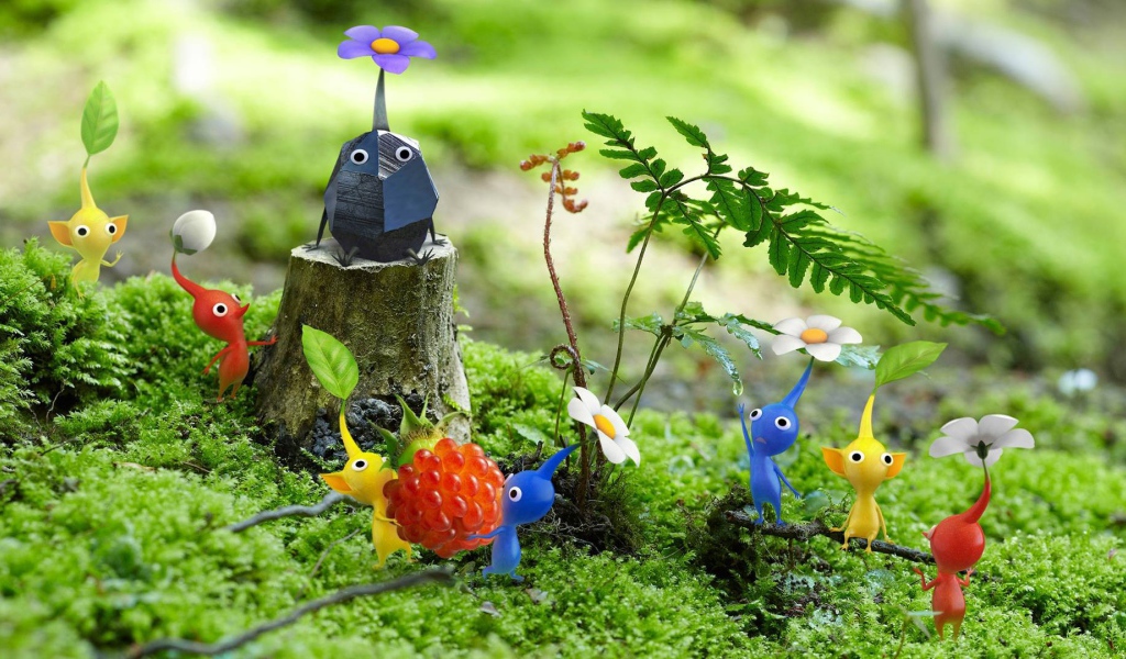 Персонажи игры Pikmin
