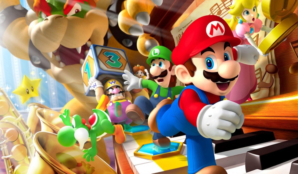 Персонажи игры Super Mario Bros