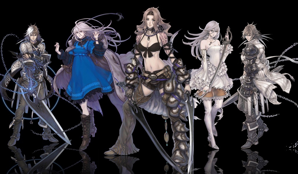 Персонажи игры The Last Story