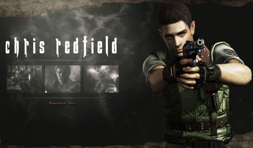 Крис Редфилд из игры Resident Evil HD Remaster