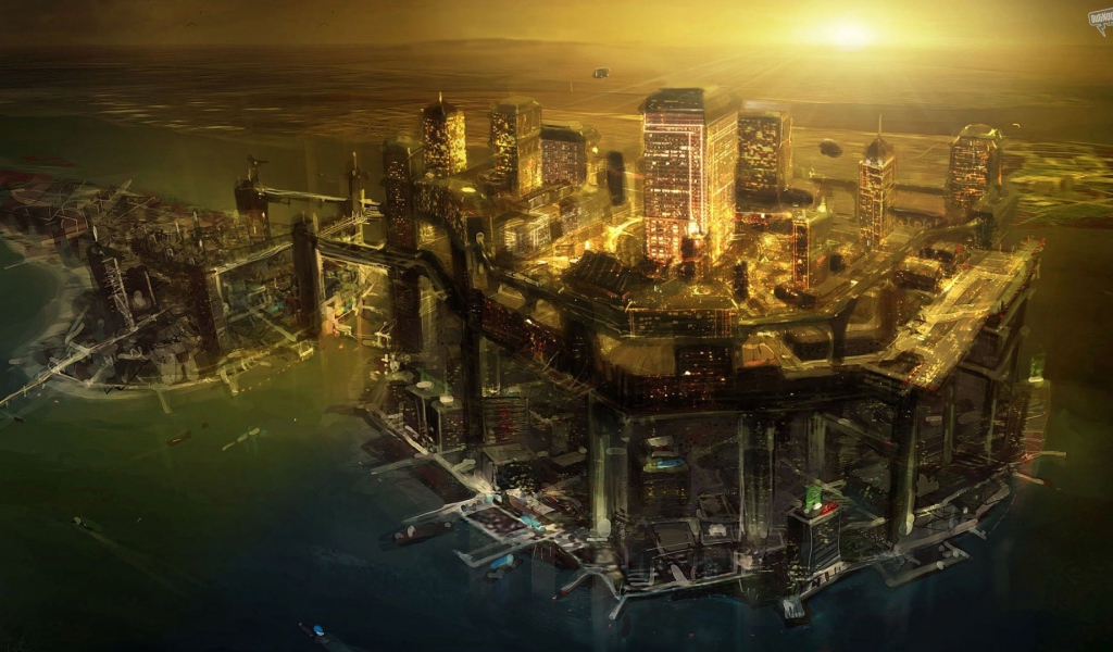 Город в игре Deus Ex Human Revolution