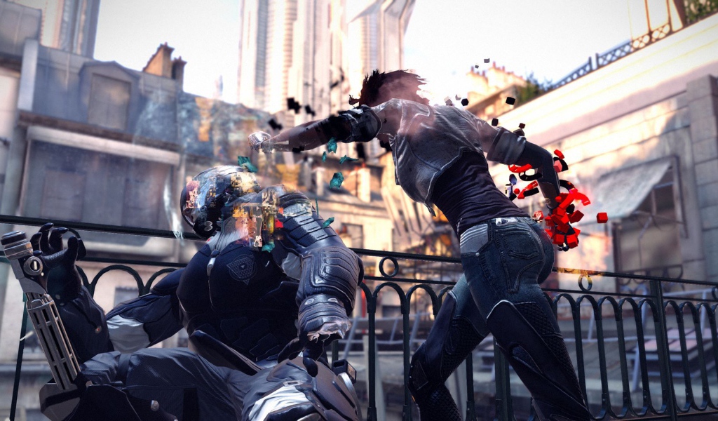 Бой в игре Remember Me