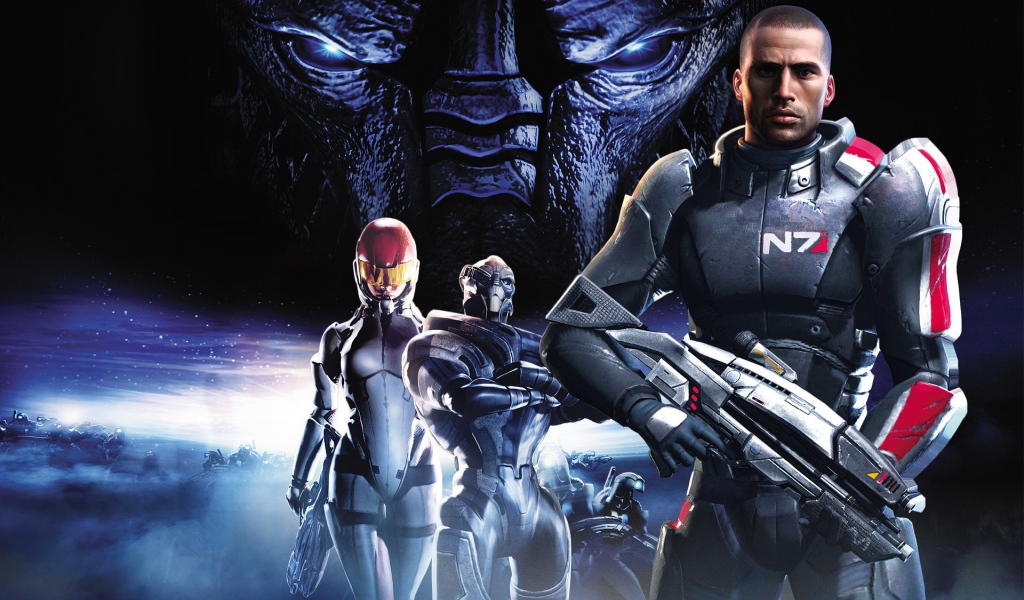 Командор Шеппард из игры Mass Effect
