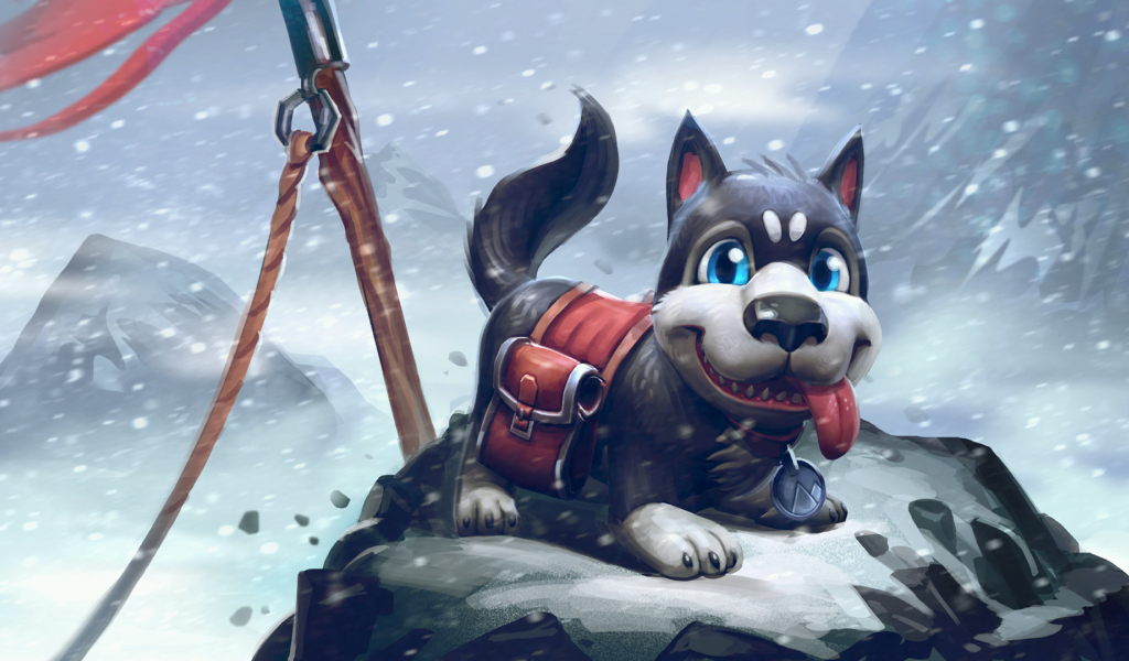 Собака из игры Dota 2