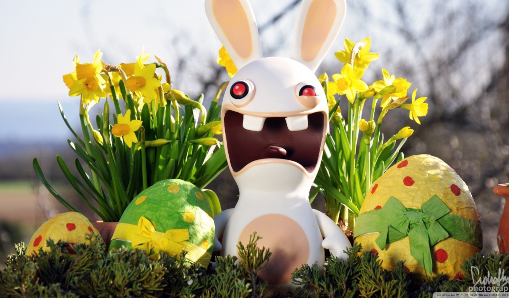 Пасхальный кролик, игра Rayman Raving Rabbids