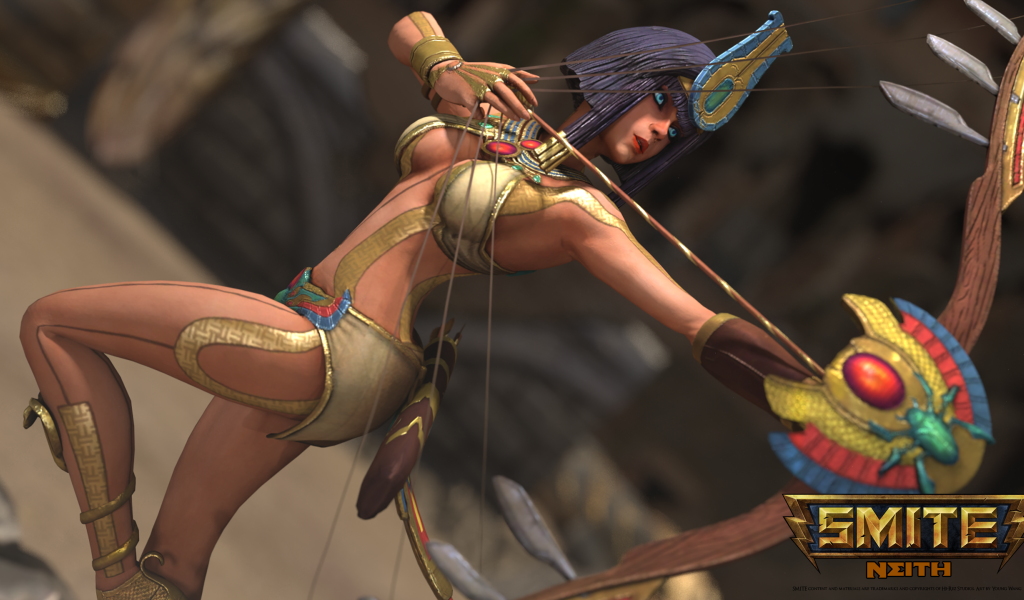 Египетская девушка из игры Smite