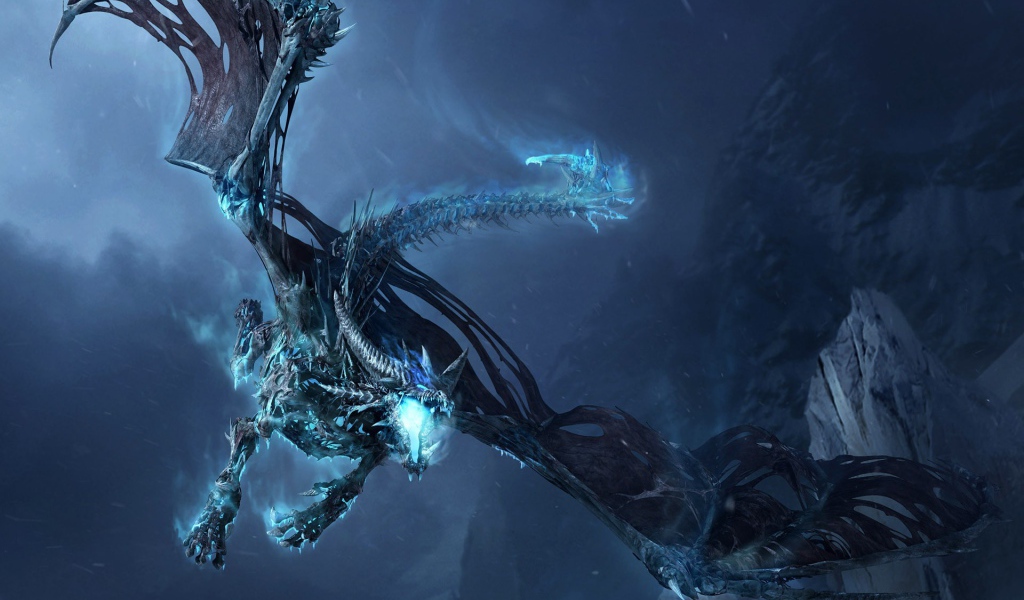 Электрический дракон из компьютерной игры