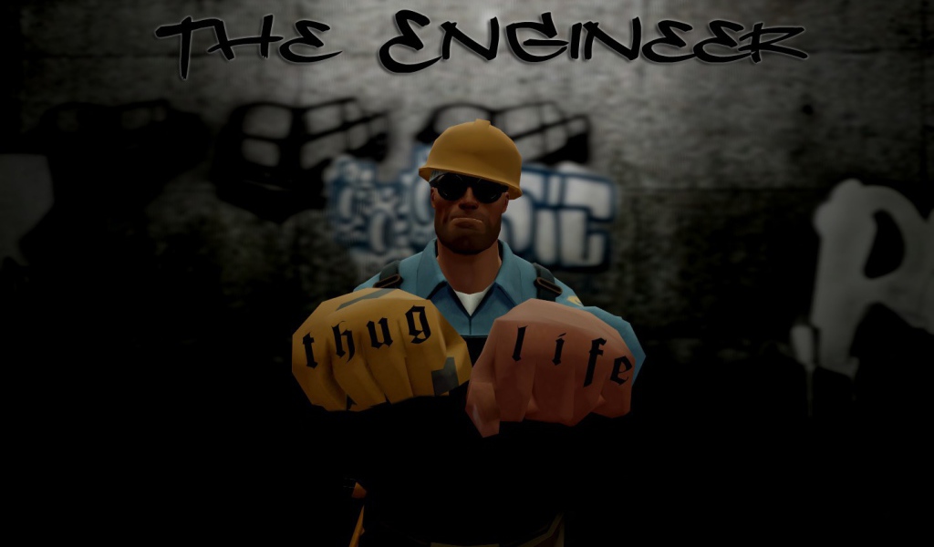Инженер из игры Team Fortress 2