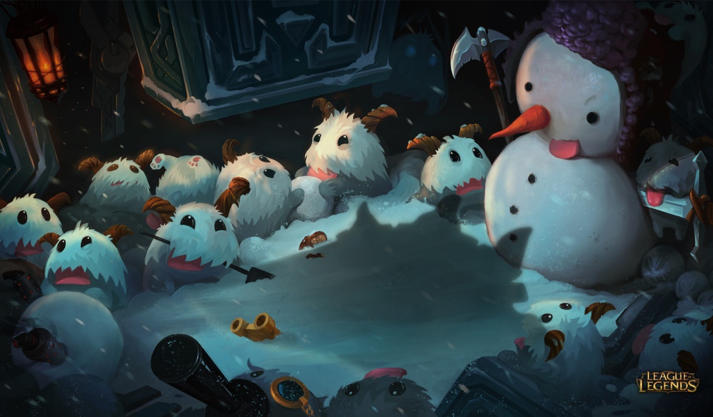 Семья лохматых снеговиков, Лига легенд