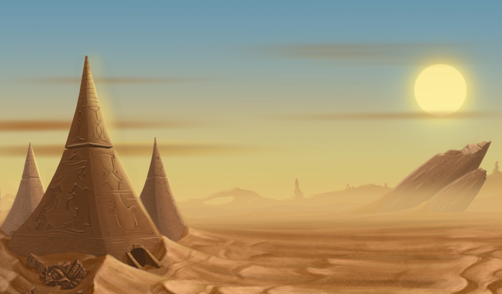 Фантастическая пустыня, игра Bejeweled 3