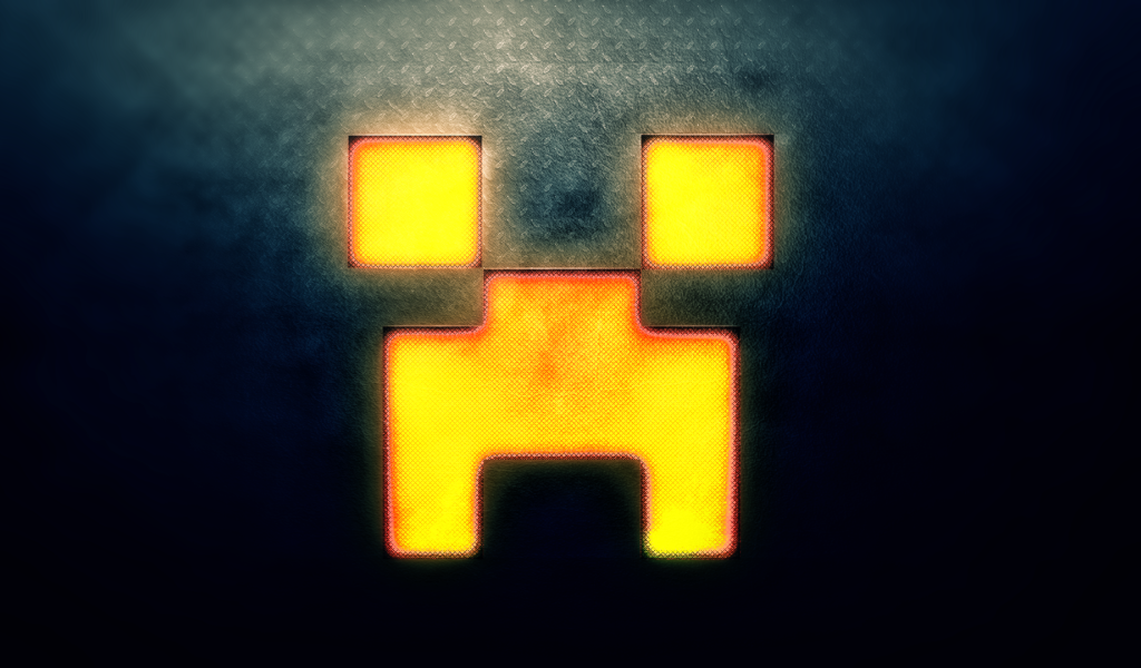 Огненная фигурка из игры Minecraft