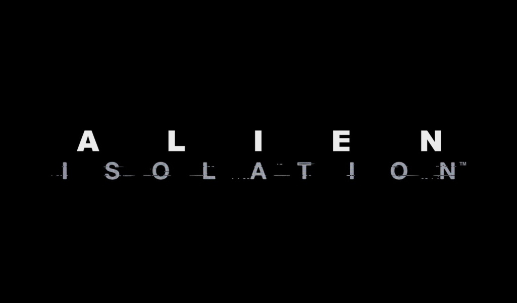 Игра Alien Isolation, черный фон