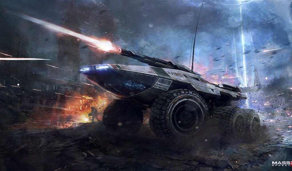 Игра Mass Effect 3 - Mako Lithograph