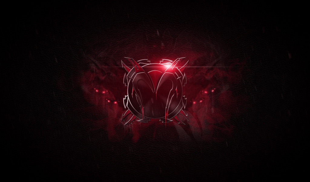 Игра от Riot Games, красный знак