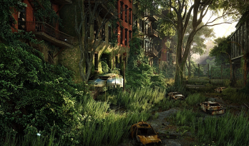 Заброшенный город в игре Crysis 3