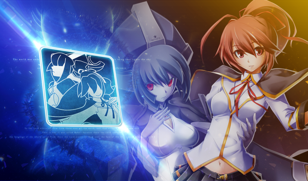 Девушка Ноэль в игре Blazblue