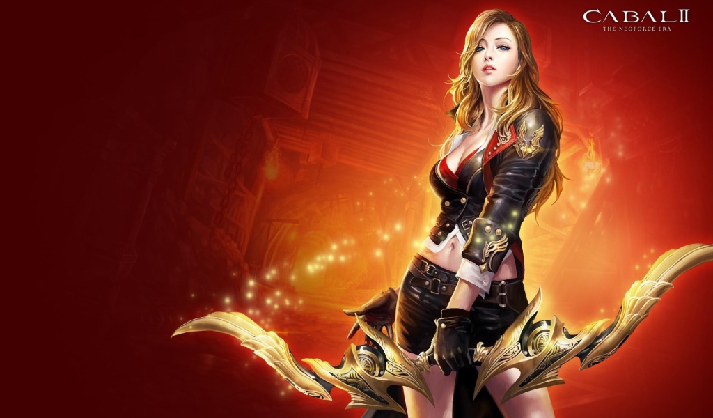 Девушка из игры Cabal