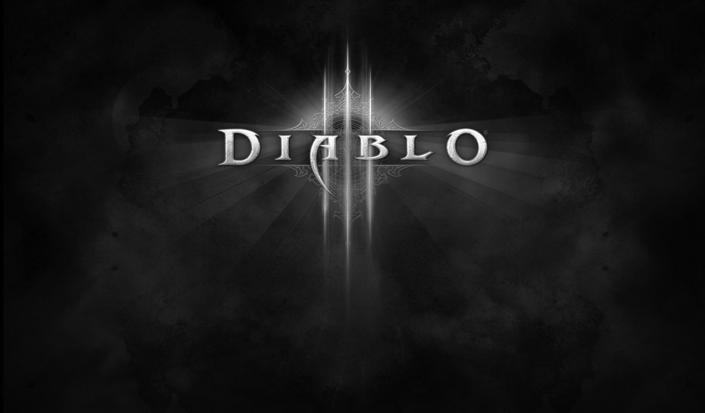 Серый фон, игра Diablo