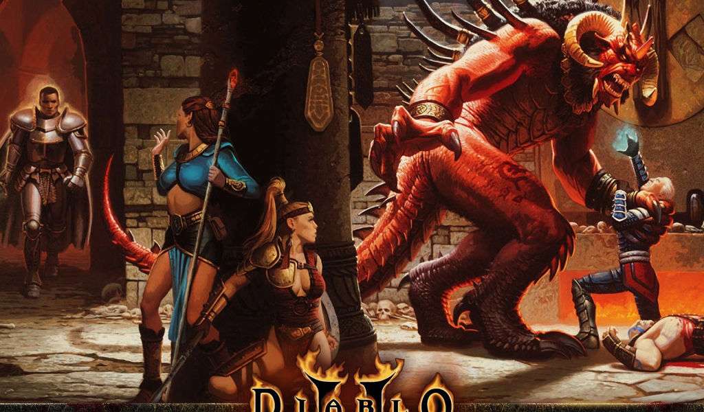 Герои и сражения в игре Diablo 2
