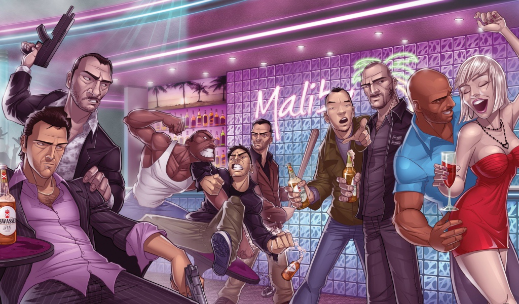 Герои игры GTA Legends