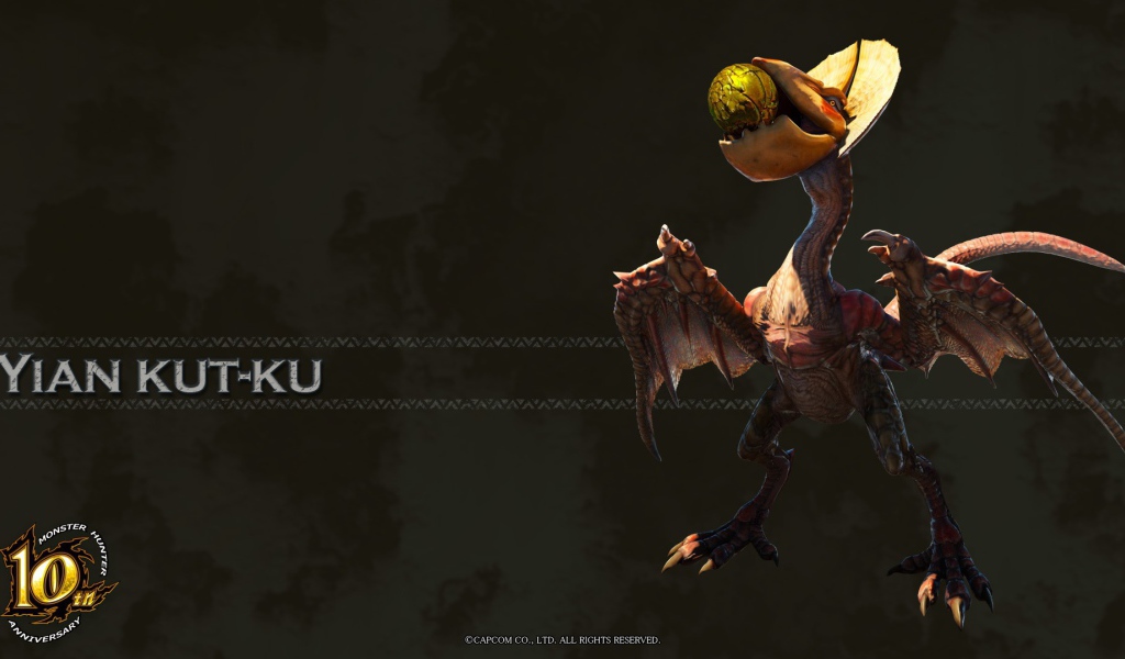 Иан Кут-ку из игры Monster Hunter