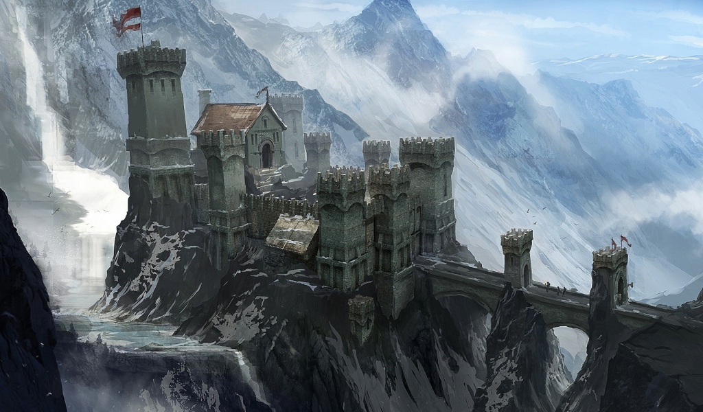 Неприступный замок в игре Dragon Age Inquisition