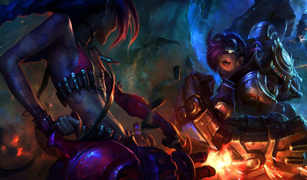 Джинкс из Лиги легенд