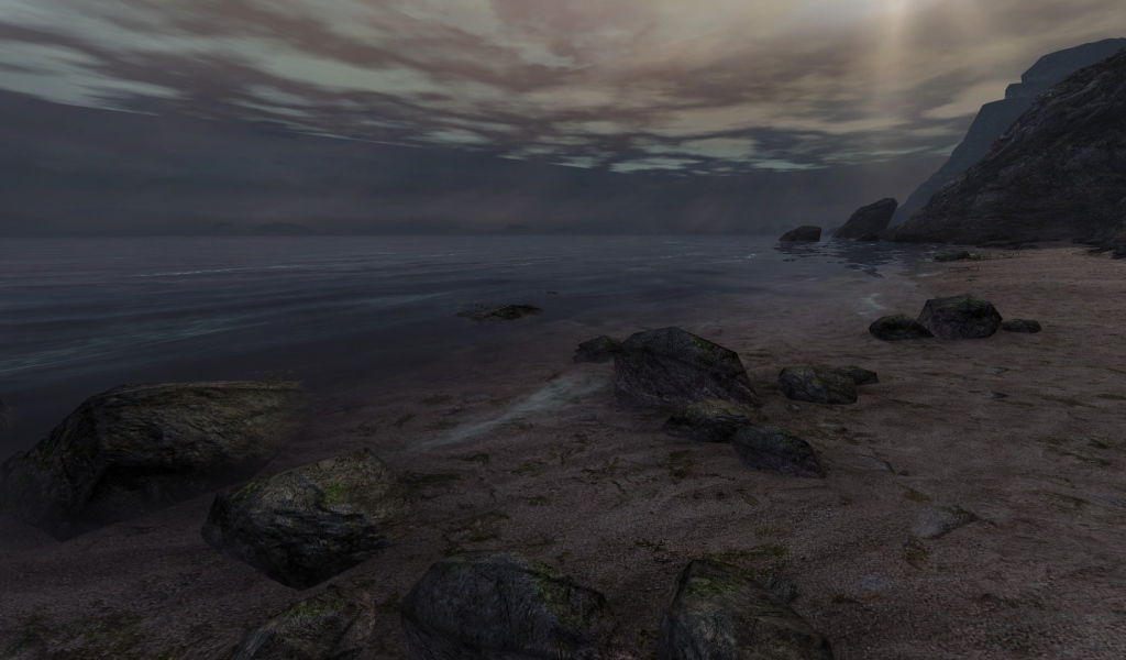 Пейзаж в игре Dear Esther