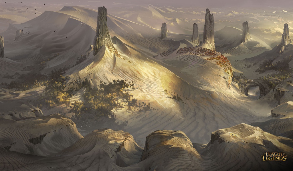 Пейзаж в игре League of Legends