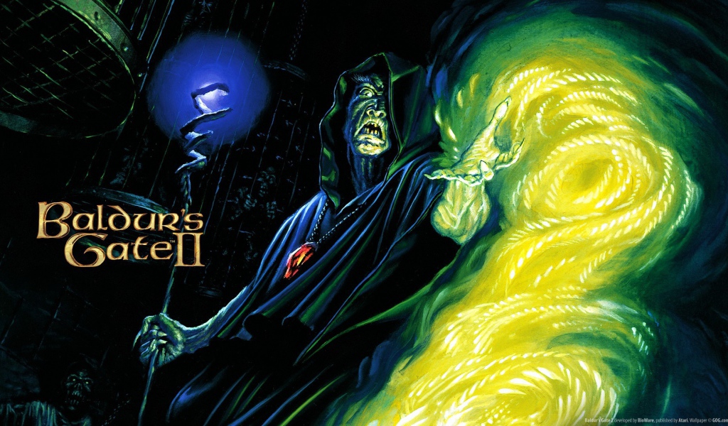 Маг из игры Baldur's Gate 2