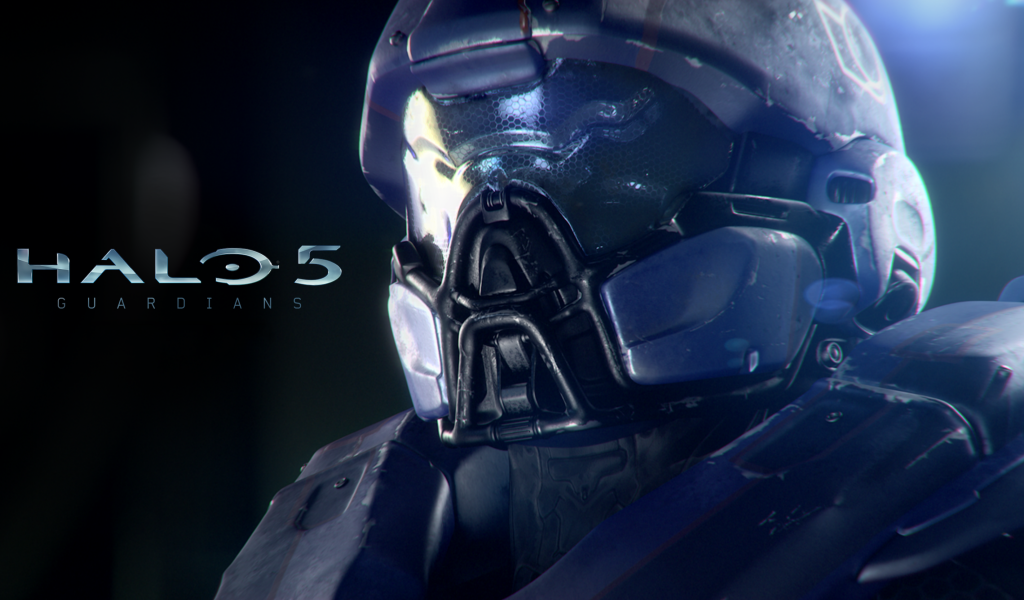 Мастер Чиф на постере игры Halo 5