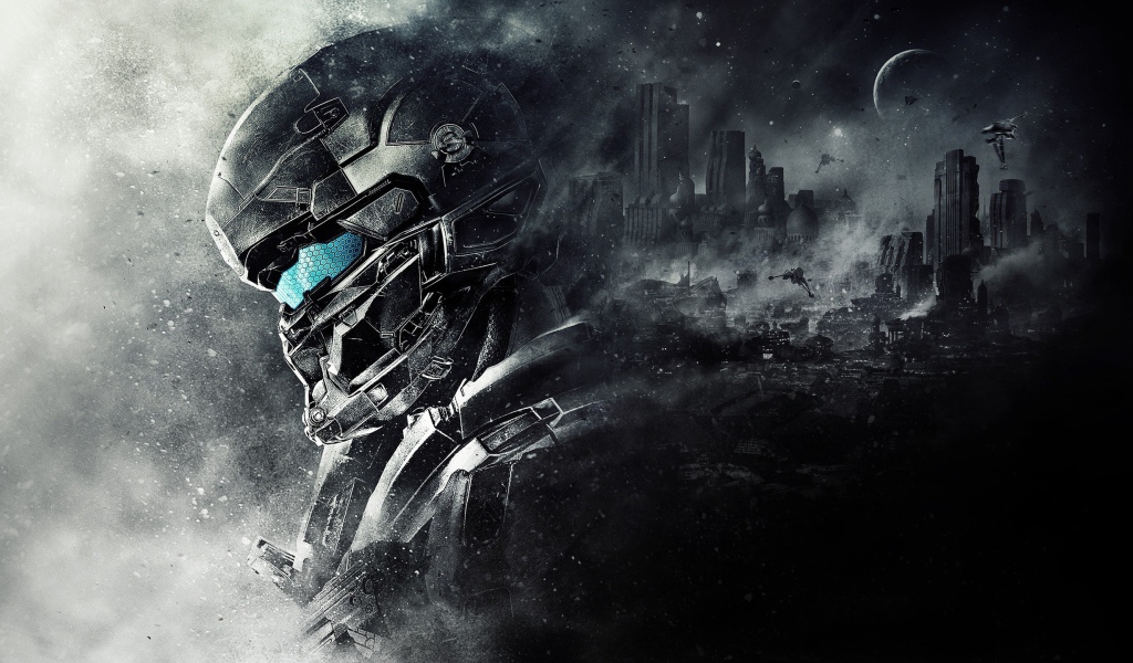 Мастер Чиф из игры Halo 5