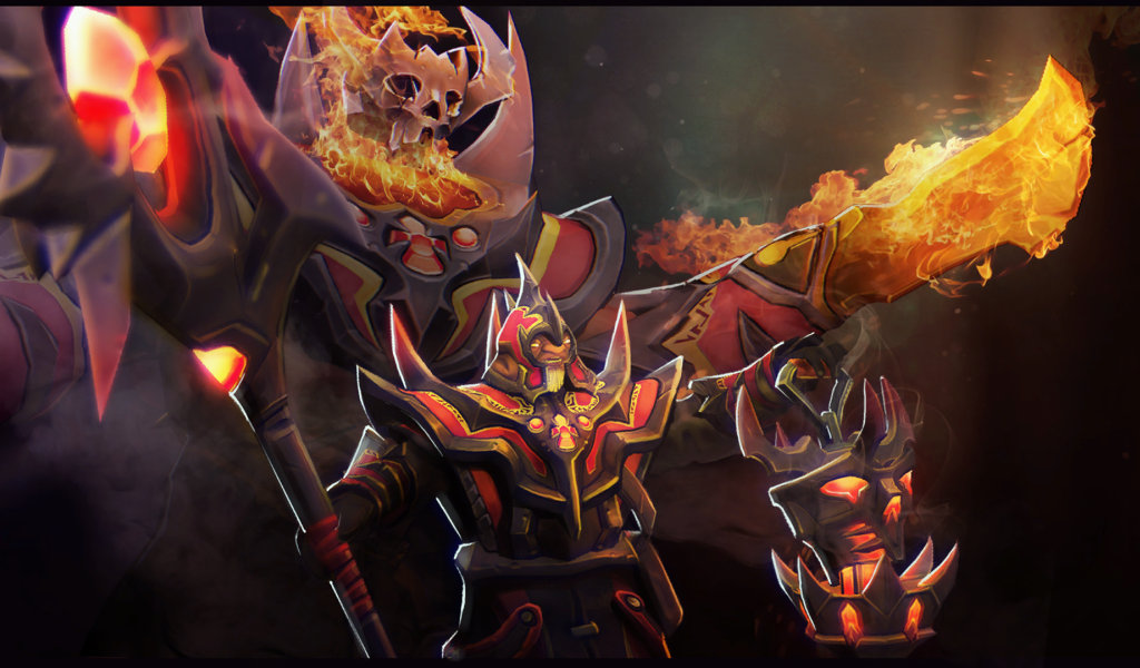 Повелитель огня, игра Dota 2