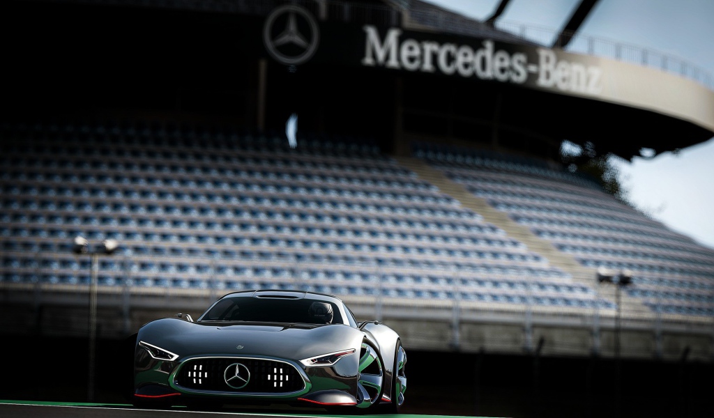 Концепт кар Мерседес в игре Gran Turismo 6