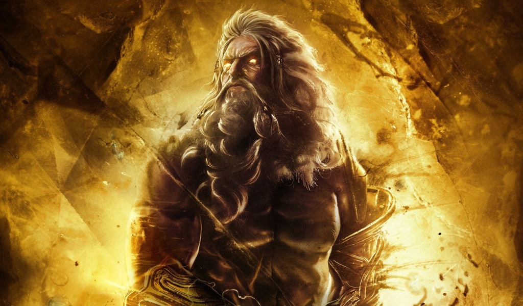 Могучий Зевс в игре Smite