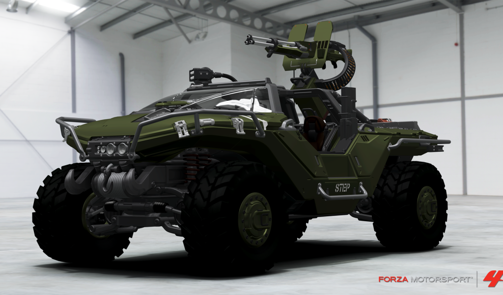 Военный автомобиль в игре Forza Motorsport