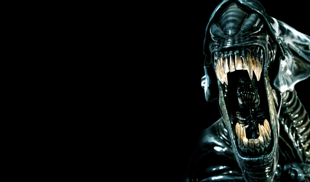 Монстр пришелец из игры Alien Isolation