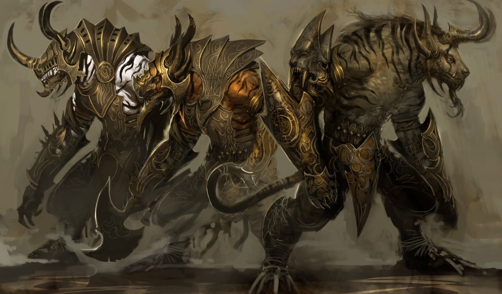 Монстры из игры Guild Wars 2