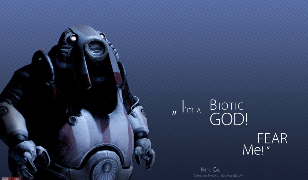 Нифту Кал из игры Mass Effect 2