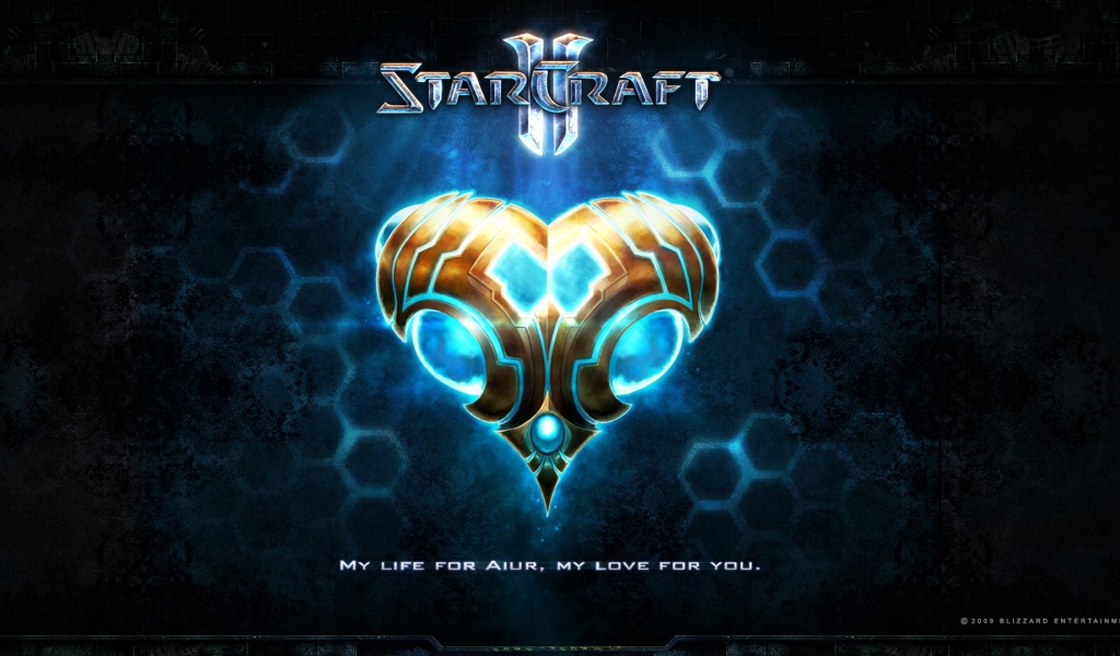 Популярная компьютерная игра Starcraft II