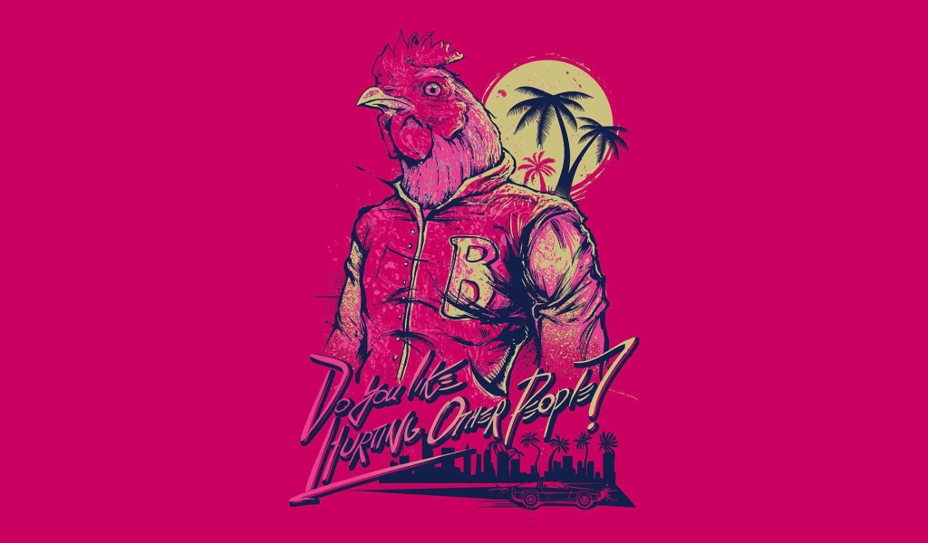 Популярная игра Hotline Miami 2