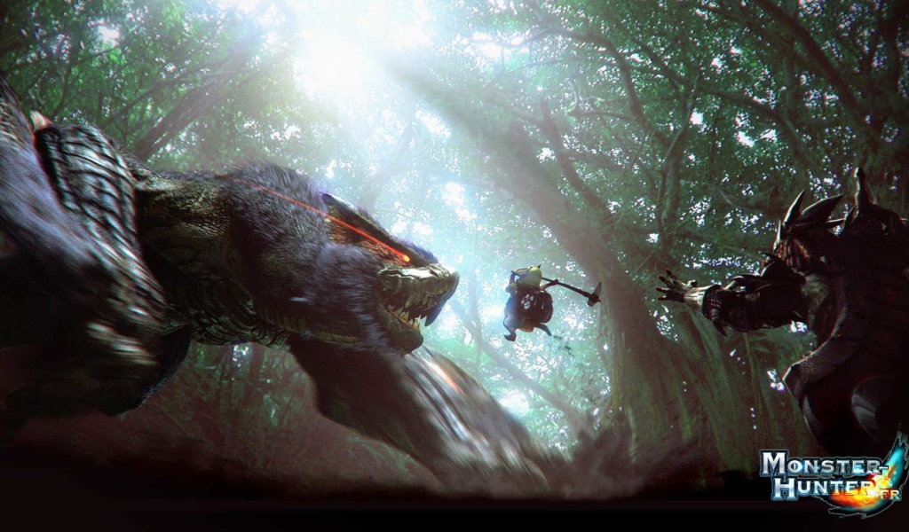 Популярная игра  Monster Hunter