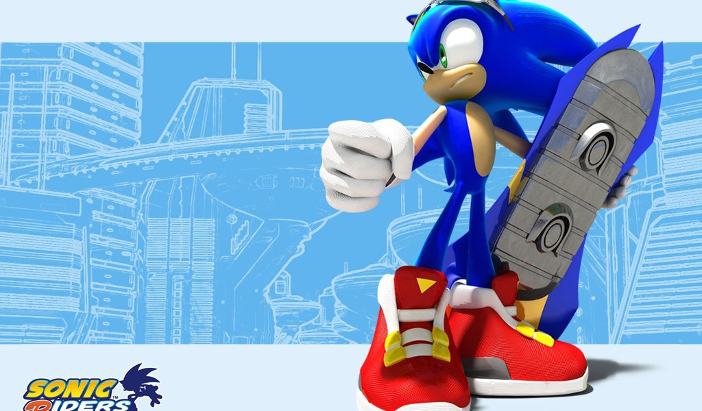 Популярная игра Sonic Riders