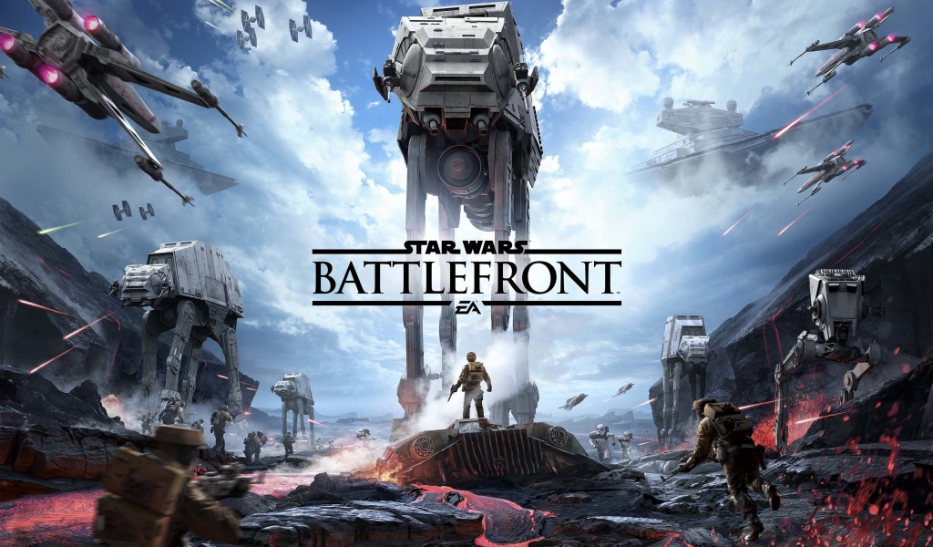 Популярная игра Star Wars Battlefront