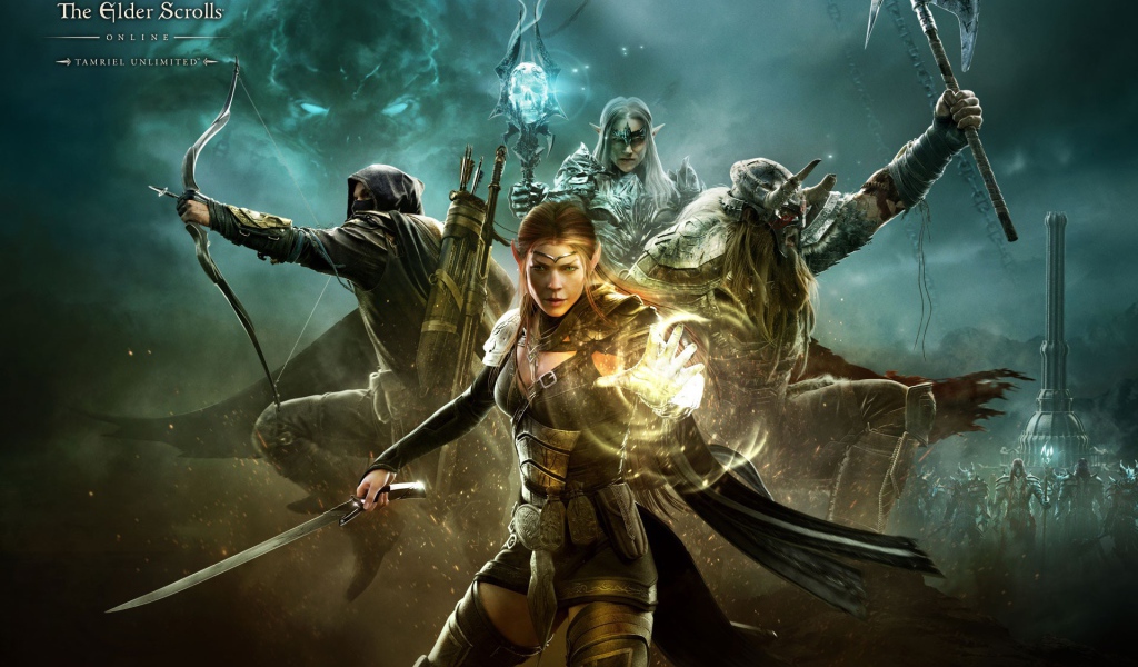 Популярная игра The Elder Scrolls Online